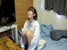 1K中出し部屋呑みドキュメント 汗だく本気せっくちゅするロ●界の新星 佐野なつちゃん サンプル動画サムネイル